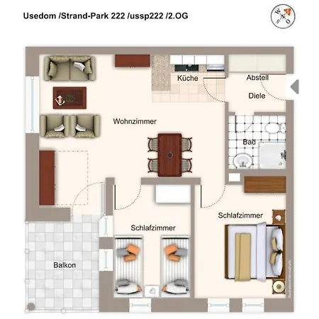 Strand-park Strand-park 222 Appartement *